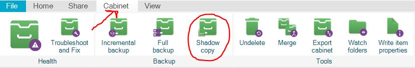 H6 - Cabinet - Shadow Copy button.JPG
