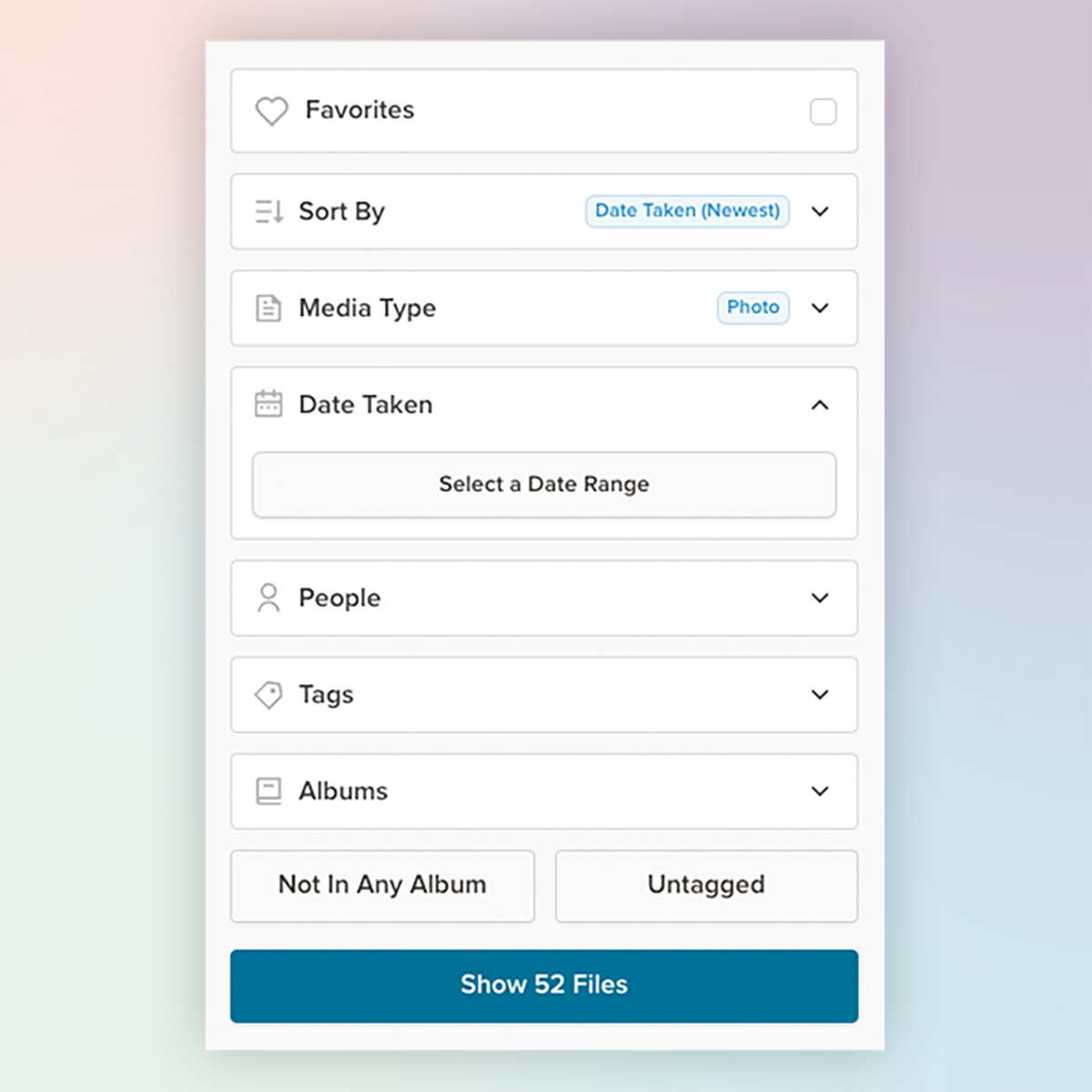 Filter in account Storage.jpg
