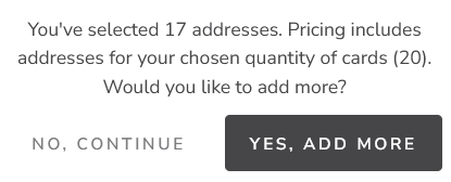 Card envelopes Recipients quantity less.png